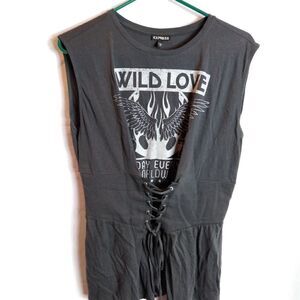 Express wild love top